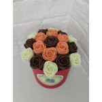 Розы из шоколада в коробке арт. 6